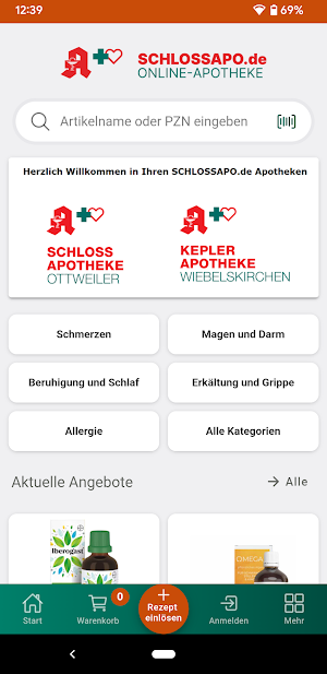 Schlossapo.de Screenshot 0