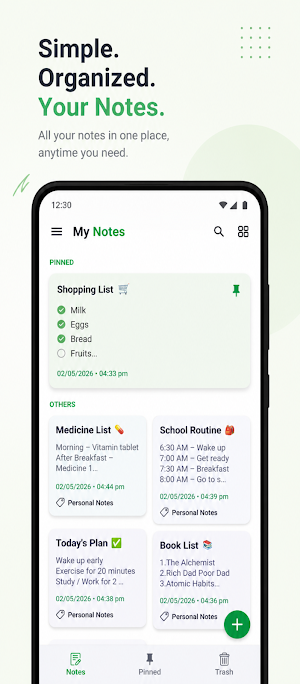 My Notes – Fast, Simple, Smart Screenshot 2