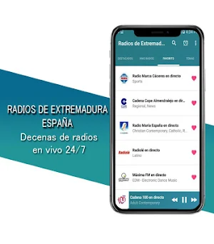 Radios of Extremadura Spain Screenshot 2