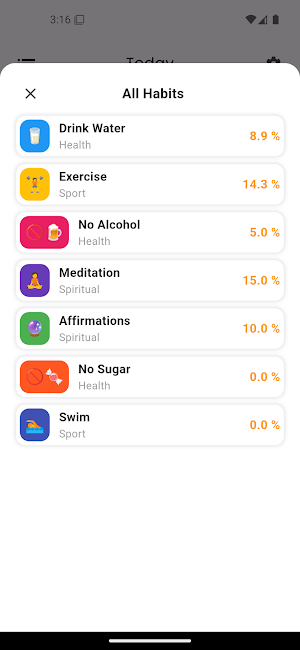 Habit Aura - Habit Tracker Screenshot 2