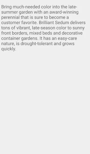 Sedum Brilliant Screenshot 3
