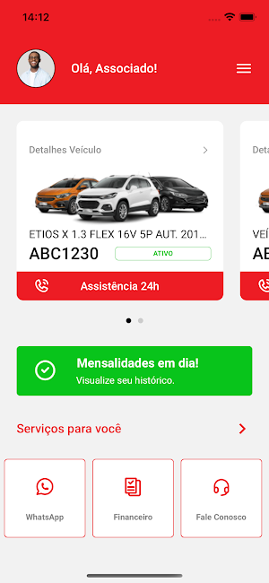 Apoio Proteção Veicular Screenshot 1