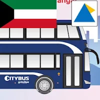 KUWAIT BUS KPTC CITYBUS ROUTE クウェート 科威特