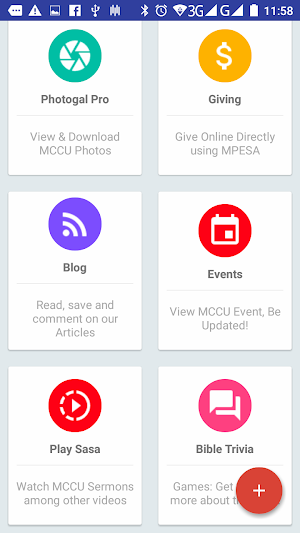 MCCUON APP Screenshot 1