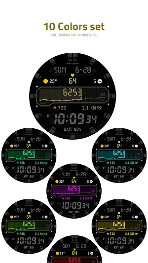 JW216 jwstudio watchface Screenshot 3