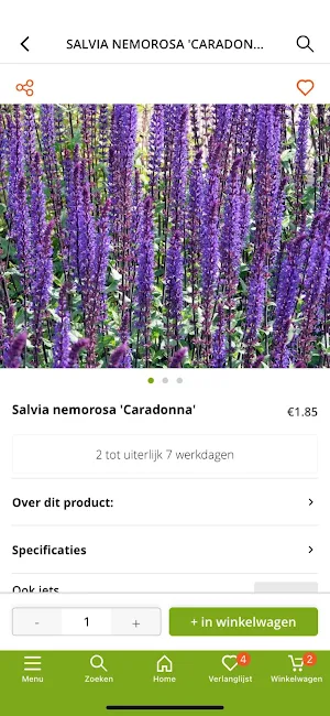 Tuinplantenwinkel Screenshot 2