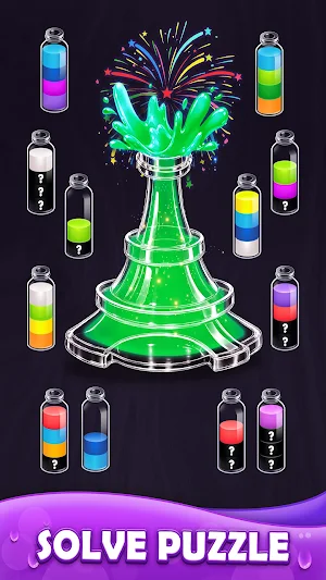 Aqua Twist - Color Flow Puzzle Screenshot 3