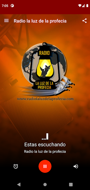 Radio la luz de la profecía Screenshot 2