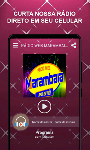 Rádio Web Marambaia Screenshot 0
