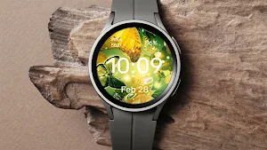 Caramel Butterflies Watch Face Screenshot 3