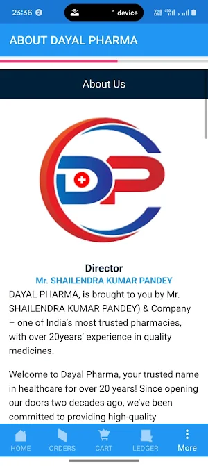 Dayal Pharma Screenshot 0