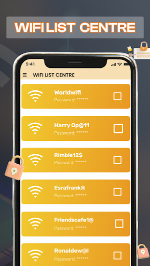 Wifi Analyzer Show Password Screenshot 1