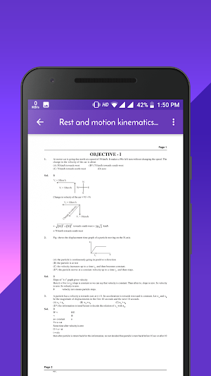 HC Verma Solutions Offline with Objective Screenshot 3