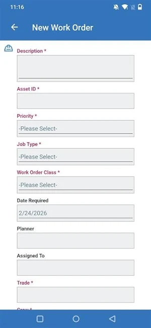 CHAMPS CMMS Mobile Maintenance Screenshot 3