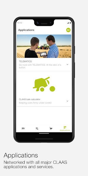 CLAAS connect Screenshot 3