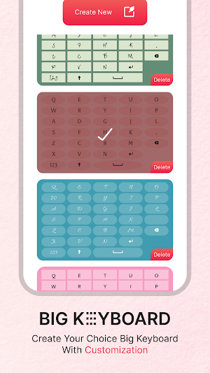 Big Font Size Keyboard Screenshot 3