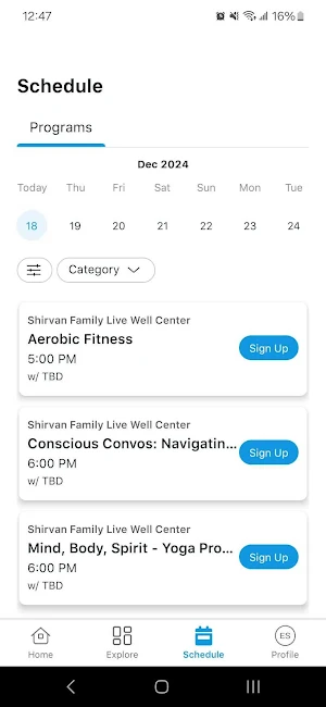 Live Well Center Screenshot 3