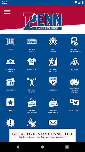 Penn Campus Recreation Screenshot 0