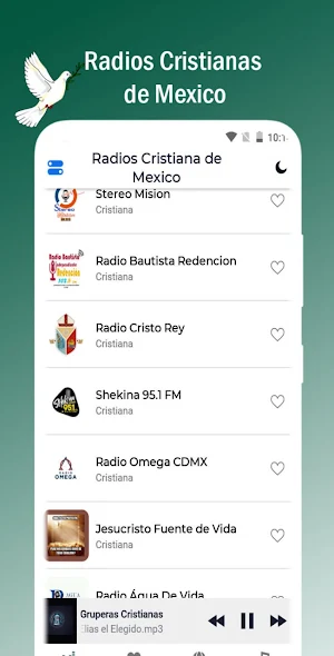 Radios Cristianas de Mexico Screenshot 2