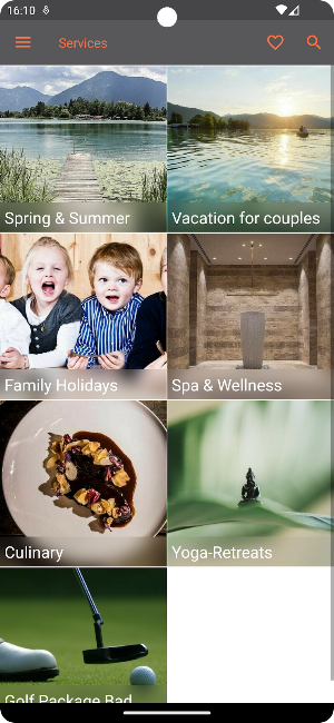 Spa & Resort Bachmair Weissach Screenshot 1