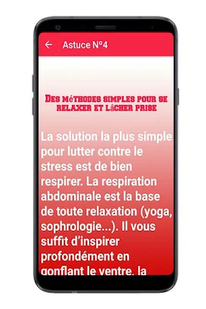 Comment eviter le stress - Anti stress relaxation Screenshot 2