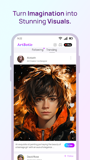 ArtBotic : AI Art Generator Screenshot 0