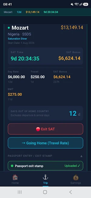 Tax Day Tracker Screenshot 2