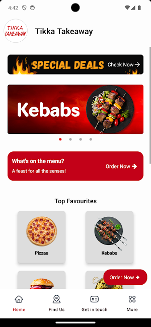 Tikka Fusion Takeaway Screenshot 0