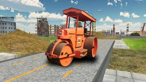 Road Roller Construction Sim Screenshot 1