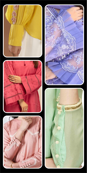 Girls Kurti Sleeves Designs Screenshot 3