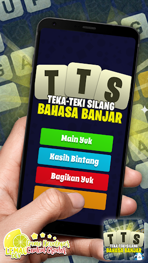 TTS Banjar : Teka Teki Silang Bahasa Banjar 2020 Screenshot 0
