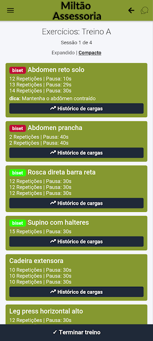 Miltão Assessoria Screenshot 2