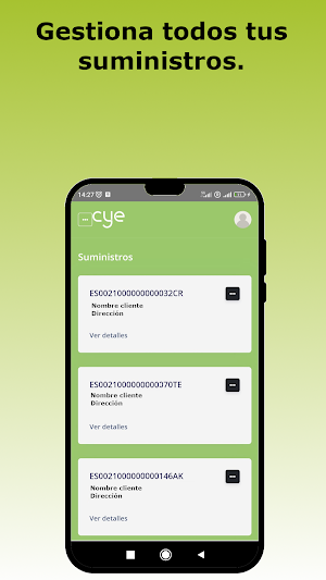 CYE clientes Screenshot 0