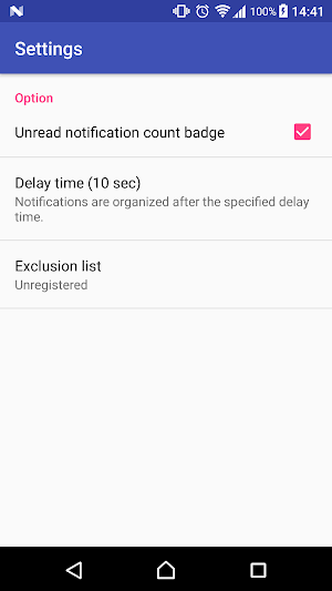 Notification Organizer Screenshot 2