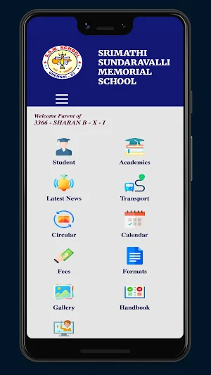 SSM School Parent Portal Screenshot 1