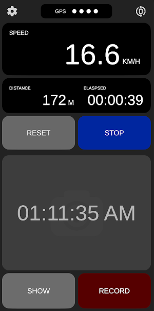 SpeedON - Bike DashCam. Screenshot 3