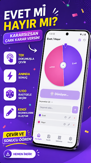 Çark Çevir - Karar Verici Screenshot 1