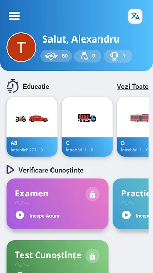 Chestionare Auto Moldova Screenshot 1
