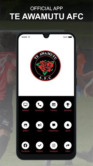 Te Awamutu AFC Screenshot 0