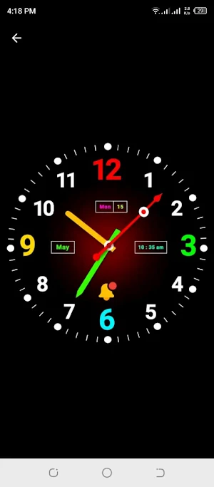 Analog clock live wallpapers Screenshot 0