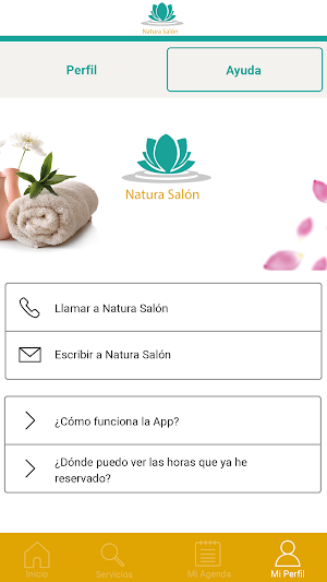 Natura Salón Screenshot 3