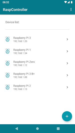 RaspController Screenshot 0