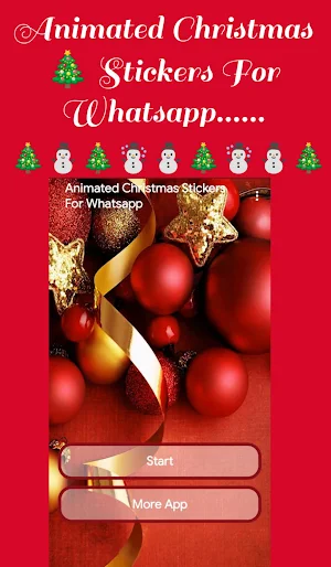 Christmas Animated Stickers Screenshot 0