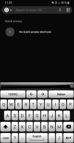Keyboard Theme Gloss White Screenshot 3