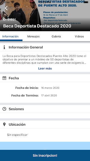 Deportes Puente Alto Screenshot 2