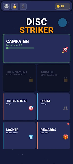Disc Striker Screenshot 0