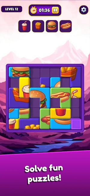 Lil Brick - Block Slide Puzzle Screenshot 1