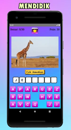 Tebak Nama Hewan Screenshot 3