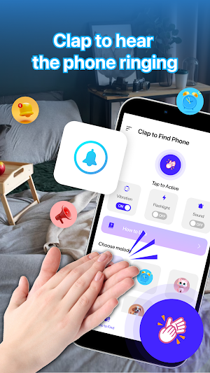 Find My Phone By Clap & Flash Screenshot 2