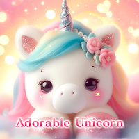 Adorable Unicorn Theme +HOME